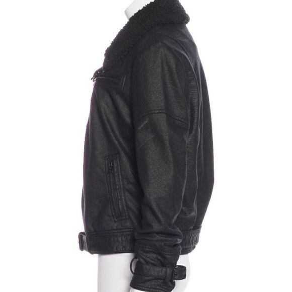 Free People Long Sleeved Black Flight Jacket! ❤️ - Picture 2 of 4